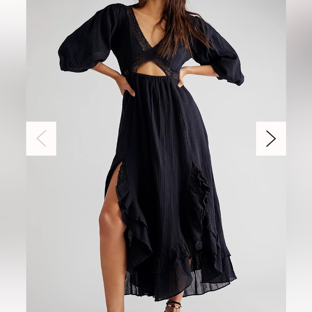 FREE PEOPLE NWT SIZE: XS Sold Out X’s and O’s Midi
